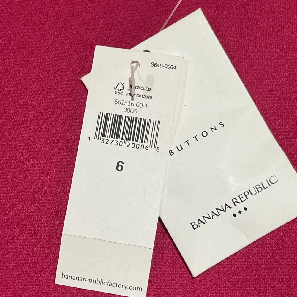 NWT BANANA REPUBLIC CUT OUT DRESS SIZE 6 - Picture 12 of 16